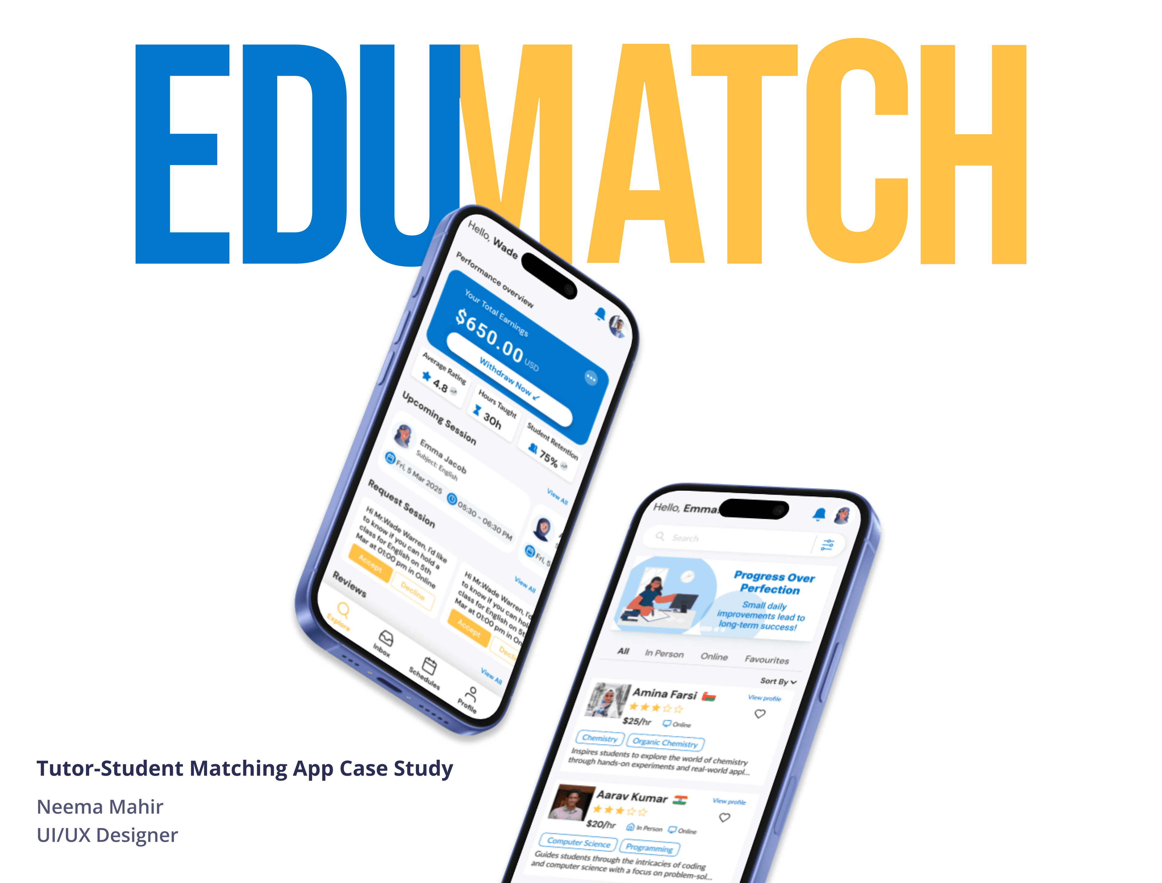 EduMatch | Tutor-Student matching app